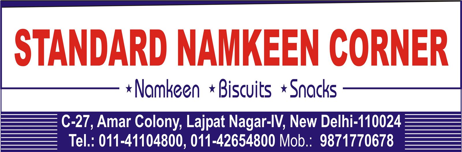 STANDARD NAMKEEN CORNER
